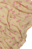 Vintage Pink Floral Skirt (1990s)