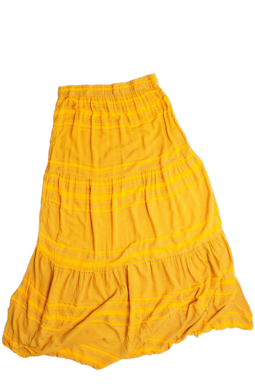Vintage Yellow Free Spirit Skirt (2000s)