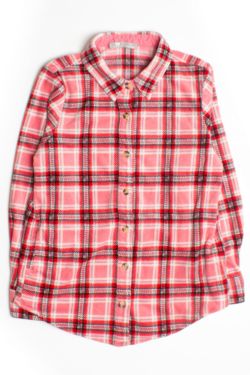 Vintage Pink Flannel Jacket (2000s)