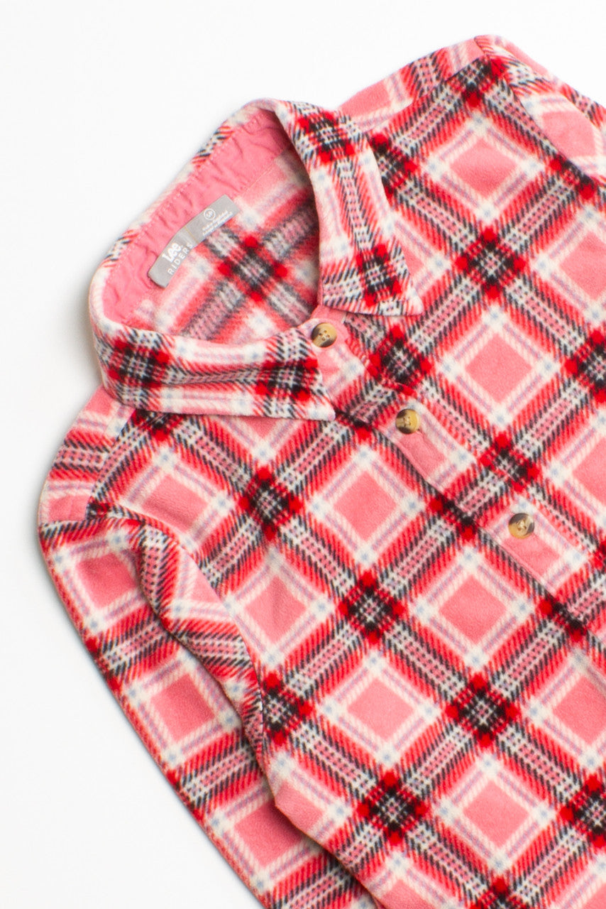 Vintage Pink Flannel Jacket (2000s)