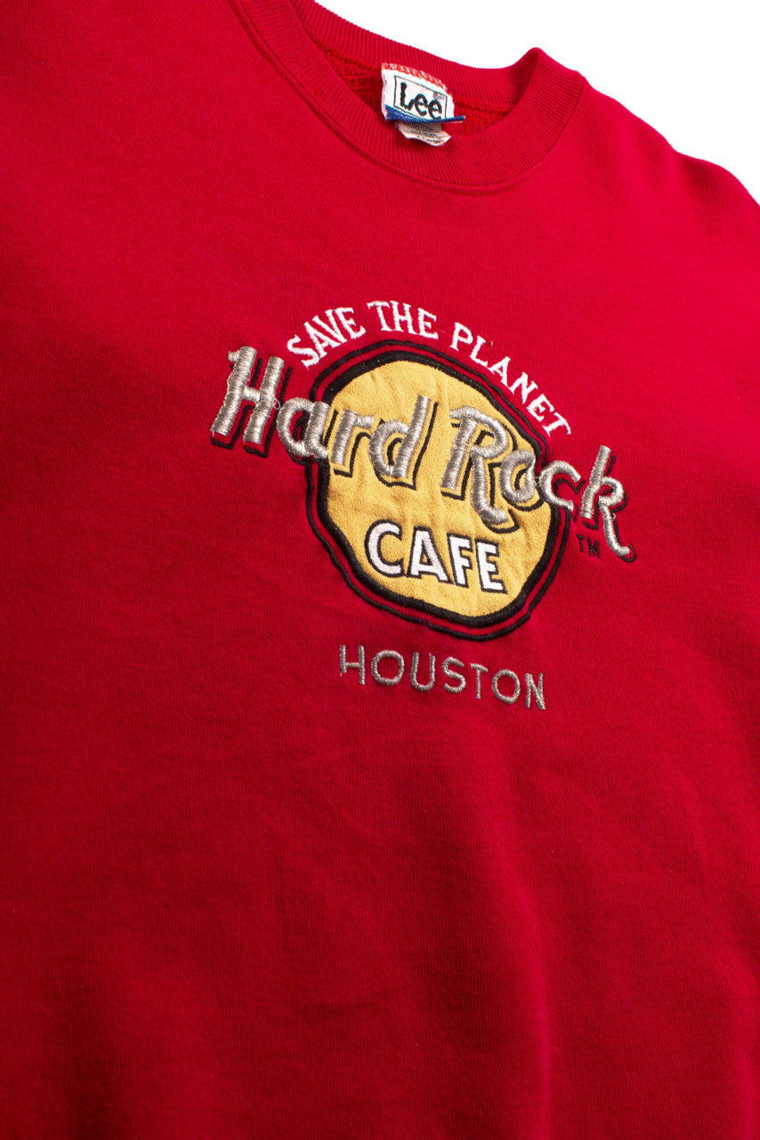 Hard Rock Houston Save The Planet Sweatshirt