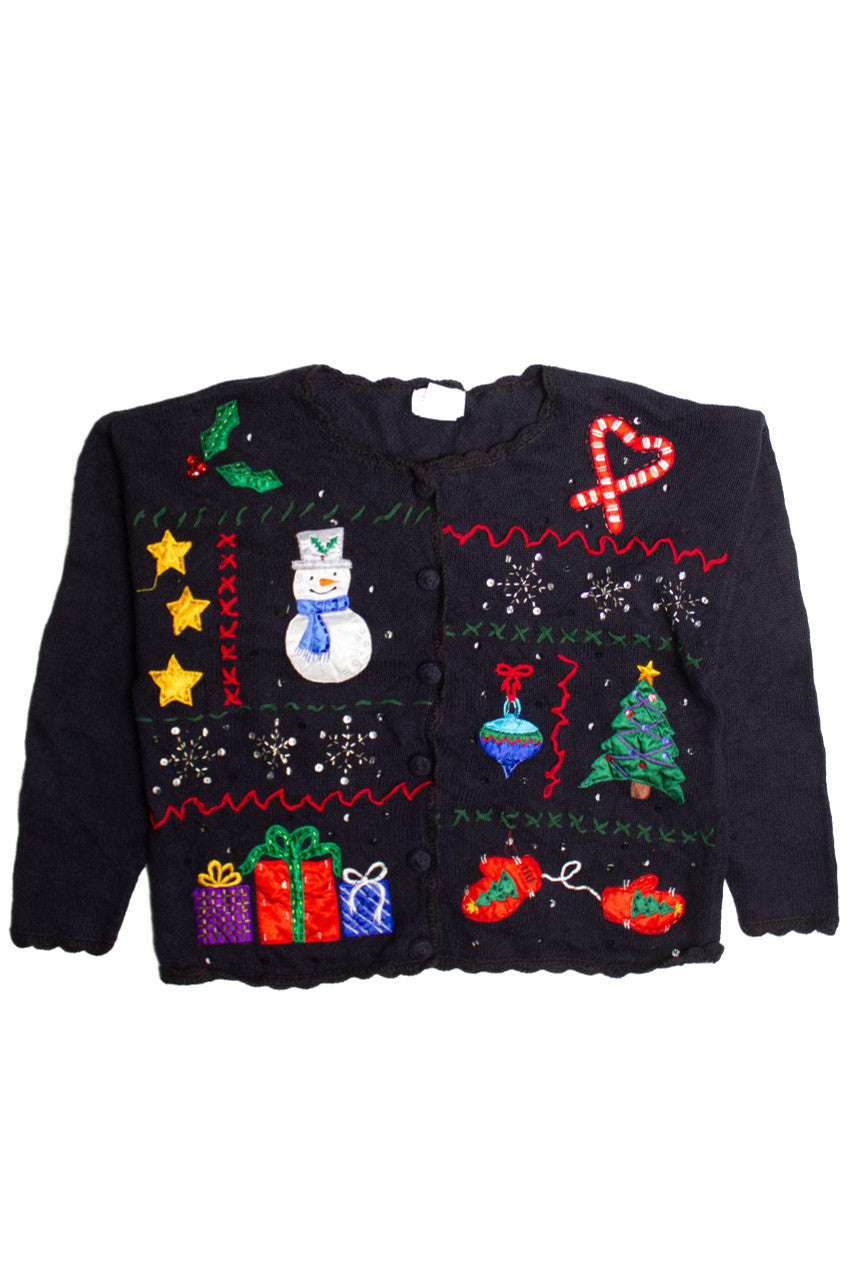 Black Ugly Christmas Sweater 60368