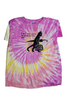 Pink Gay Cat Tie Dye Screen Print T-shirt 3