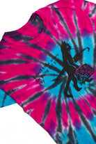 Pink Gay Cat Tie Dye Screen Print T-Shirt 4