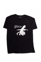Black Gay Cat Screen Print T-Shirt