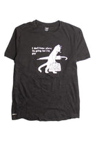 Black Gay Cat Screen Print T-Shirt 4