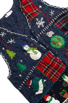 Blue Ugly Christmas Vest 60373