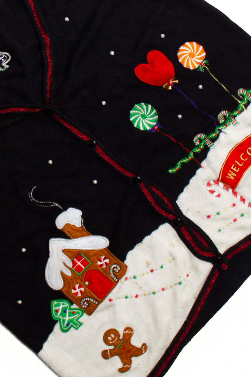 Black Ugly Christmas Vest 60375
