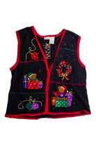 Black Ugly Christmas Vest 60385