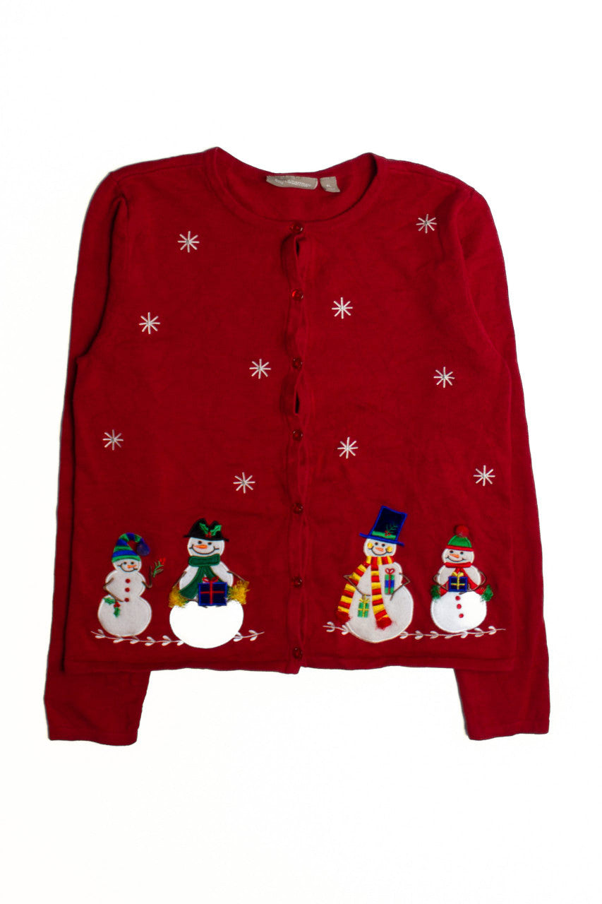 Red Ugly Christmas Cardigan 60401