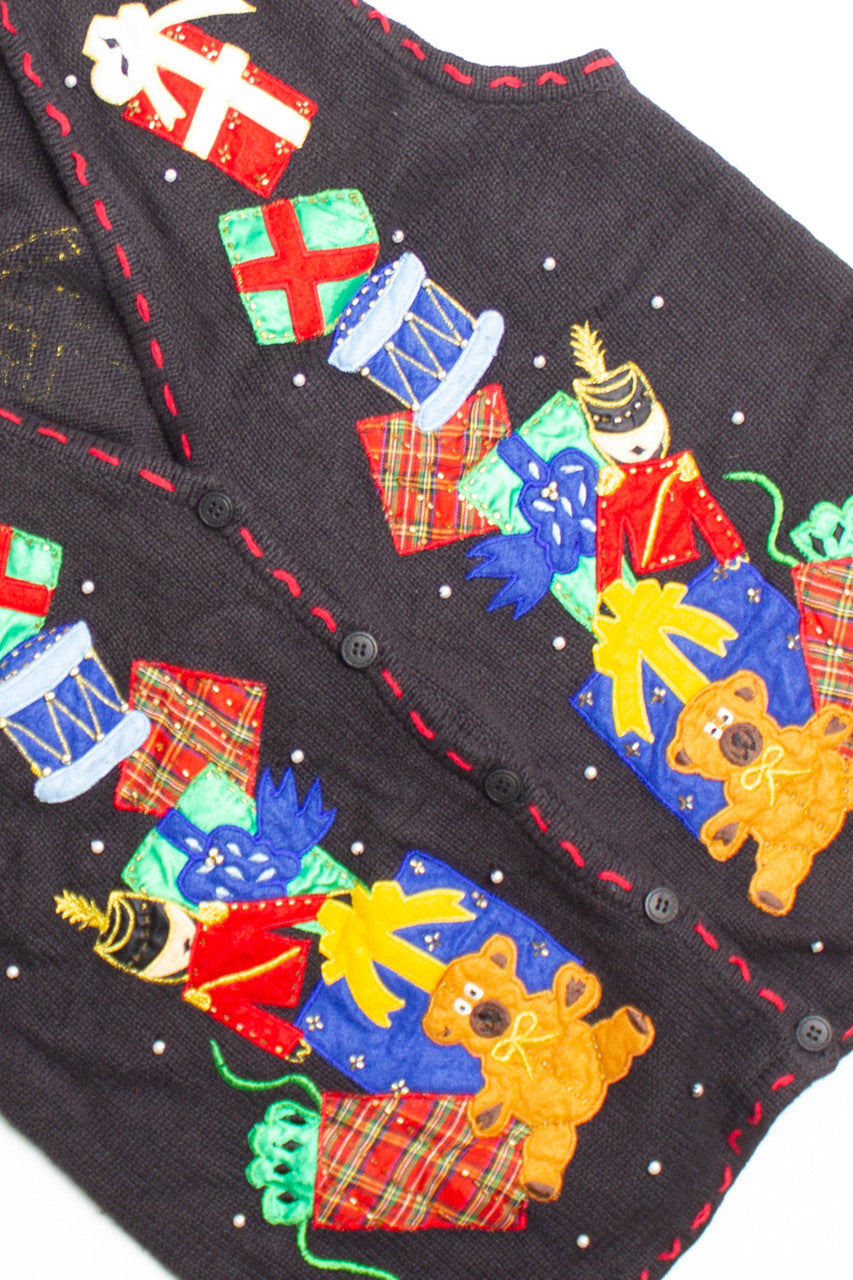 Black Ugly Christmas Vest 60410
