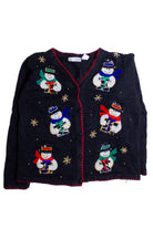 Black Ugly Christmas Cardigan 60413