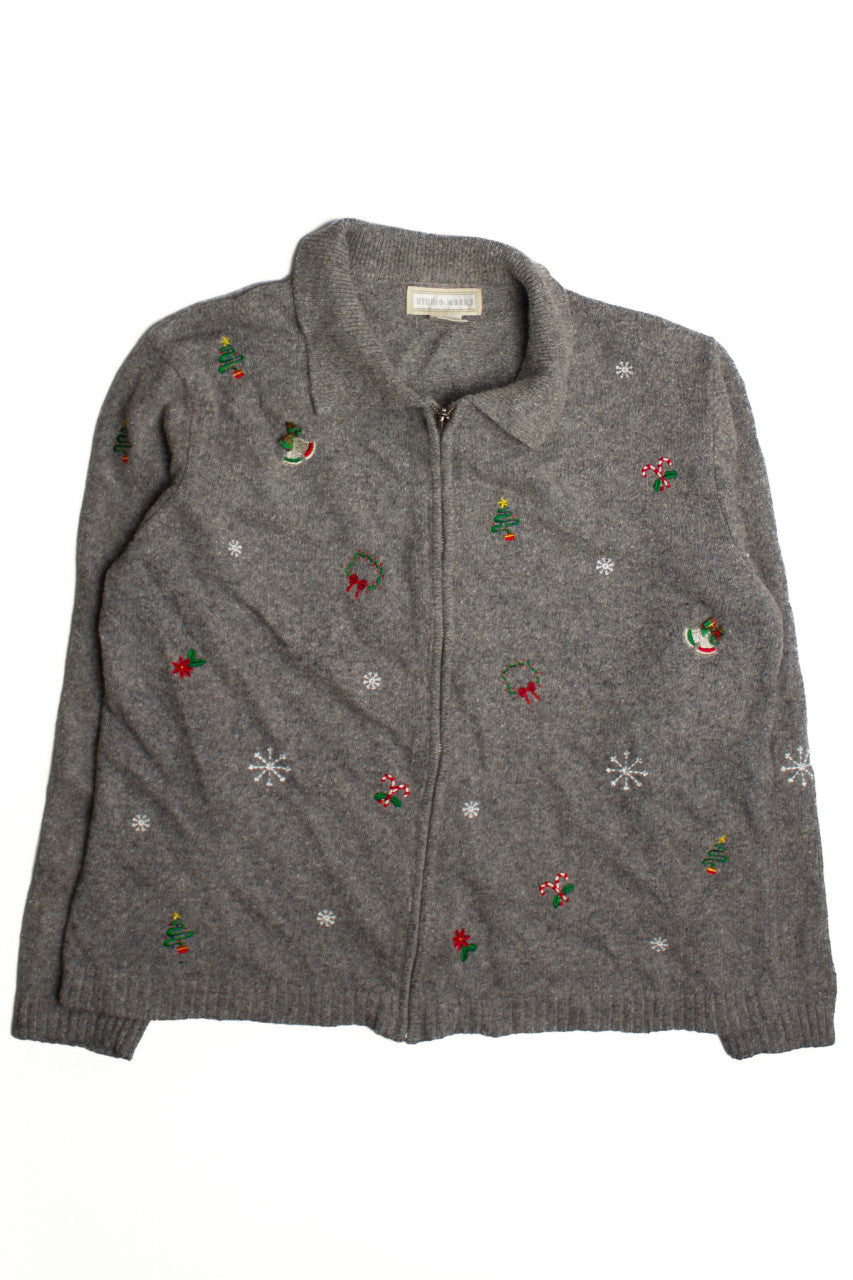 Gray Ugly Christmas Sweater 60426