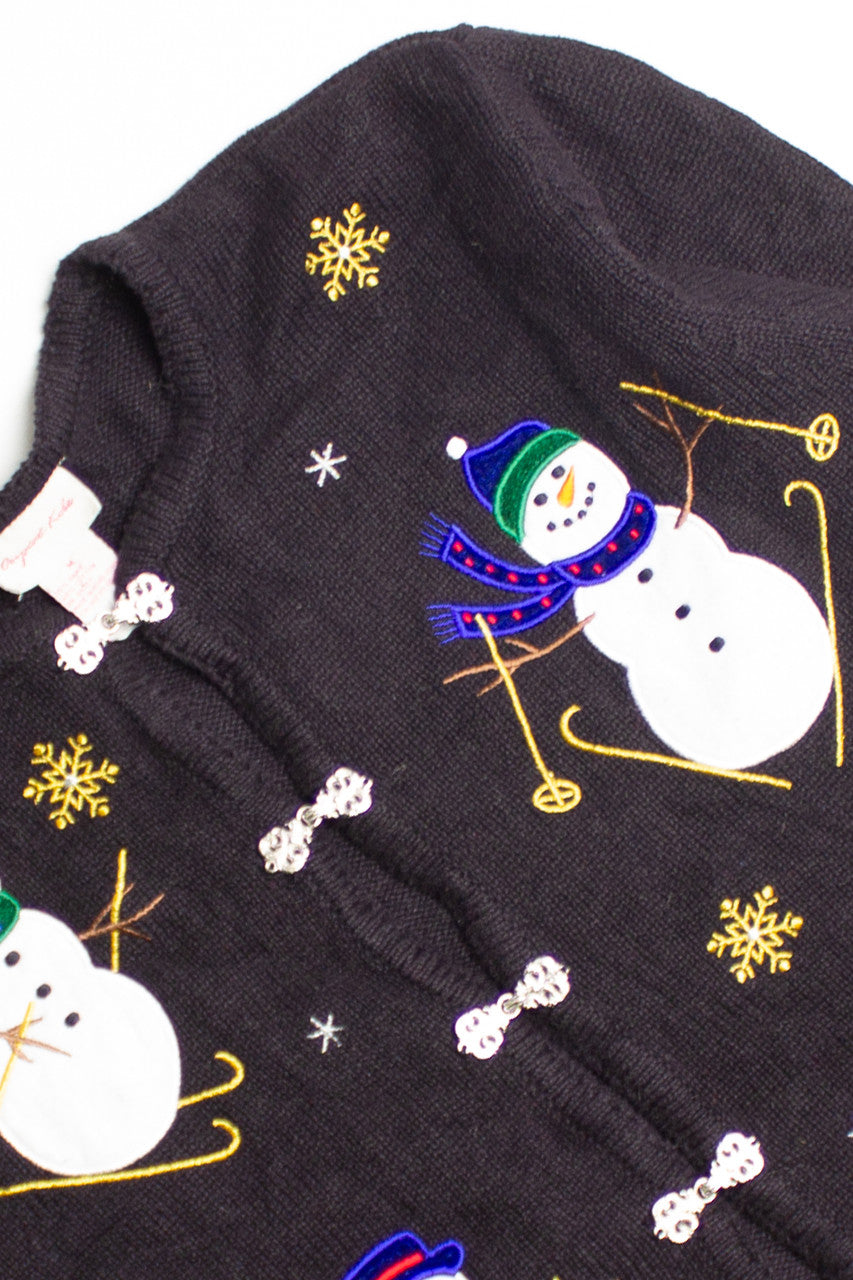 Black Ugly Christmas Cardigan 60430