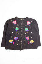 Black Ugly Christmas Cardigan 60443