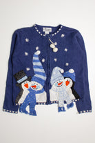 Blue Ugly Christmas Cardigan 60448