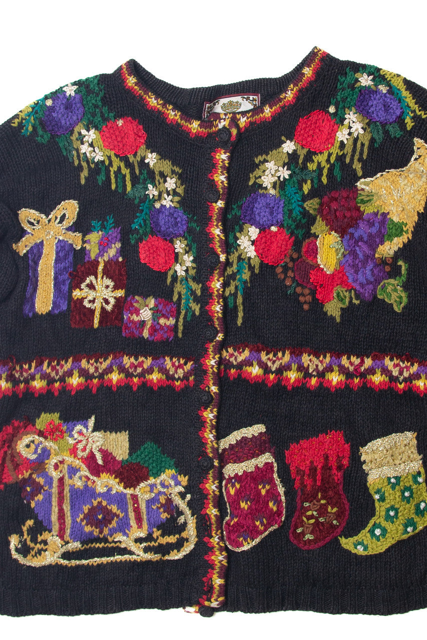 Black Ugly Christmas Sweater 63548