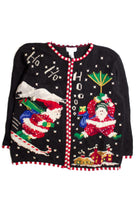 Black Ugly Christmas Cardigan 60454