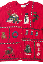 Red Ugly Christmas Sweater 63550