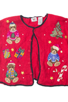 Red Ugly Christmas Cardigan 63552