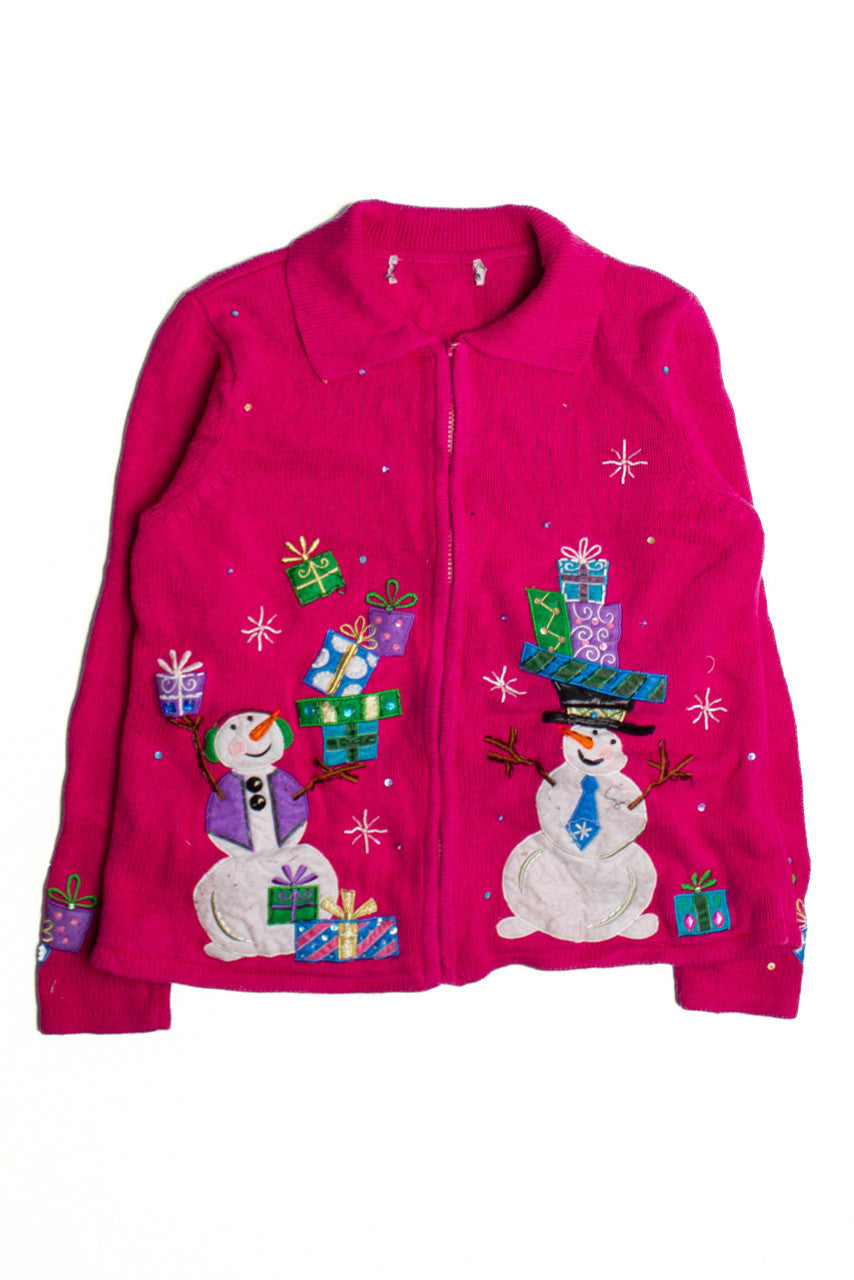 Hot Pink Ugly Christmas Sweater 60478
