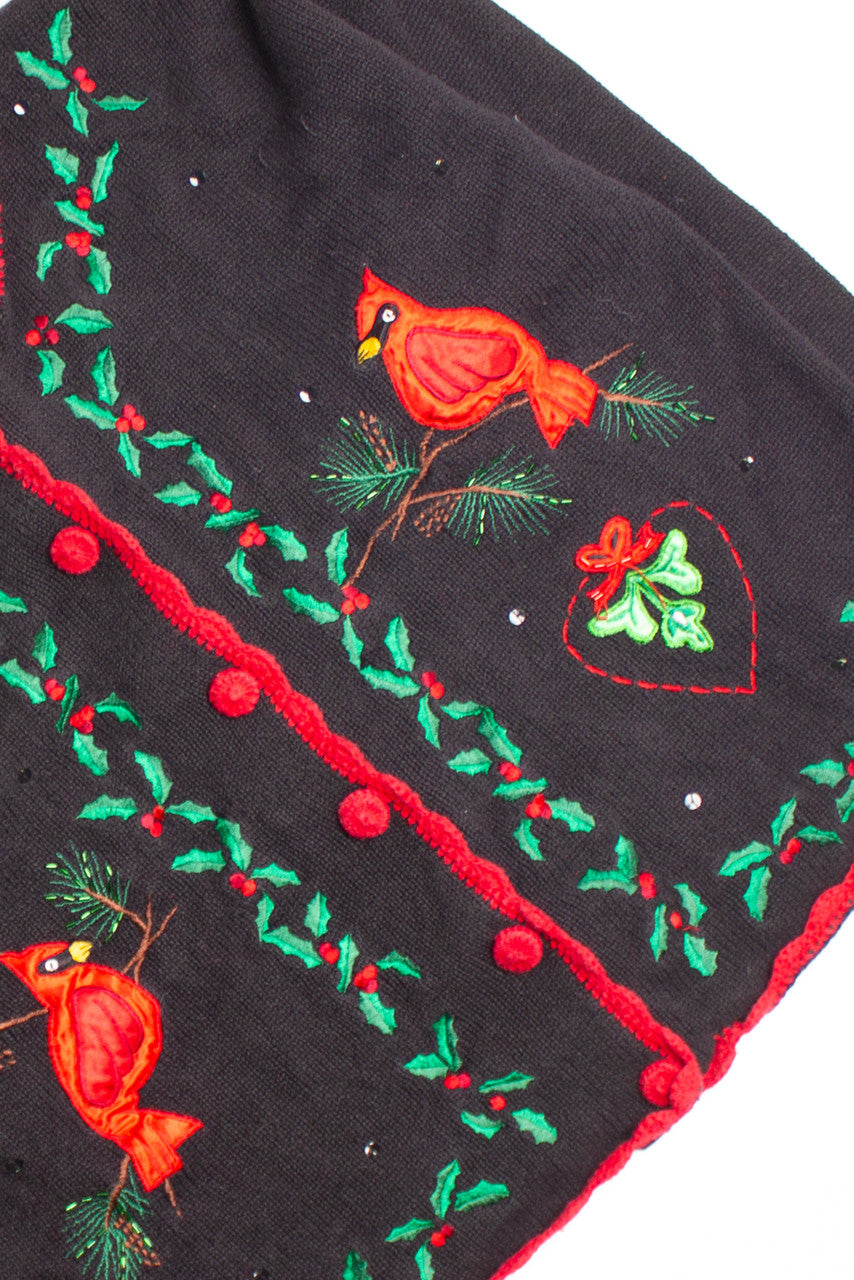 Black Ugly Christmas Cardigan 60483
