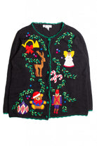 Black Ugly Christmas Cardigan 60486