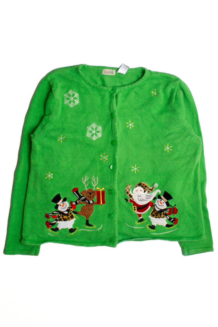Green Ugly Christmas Cardigan 60488