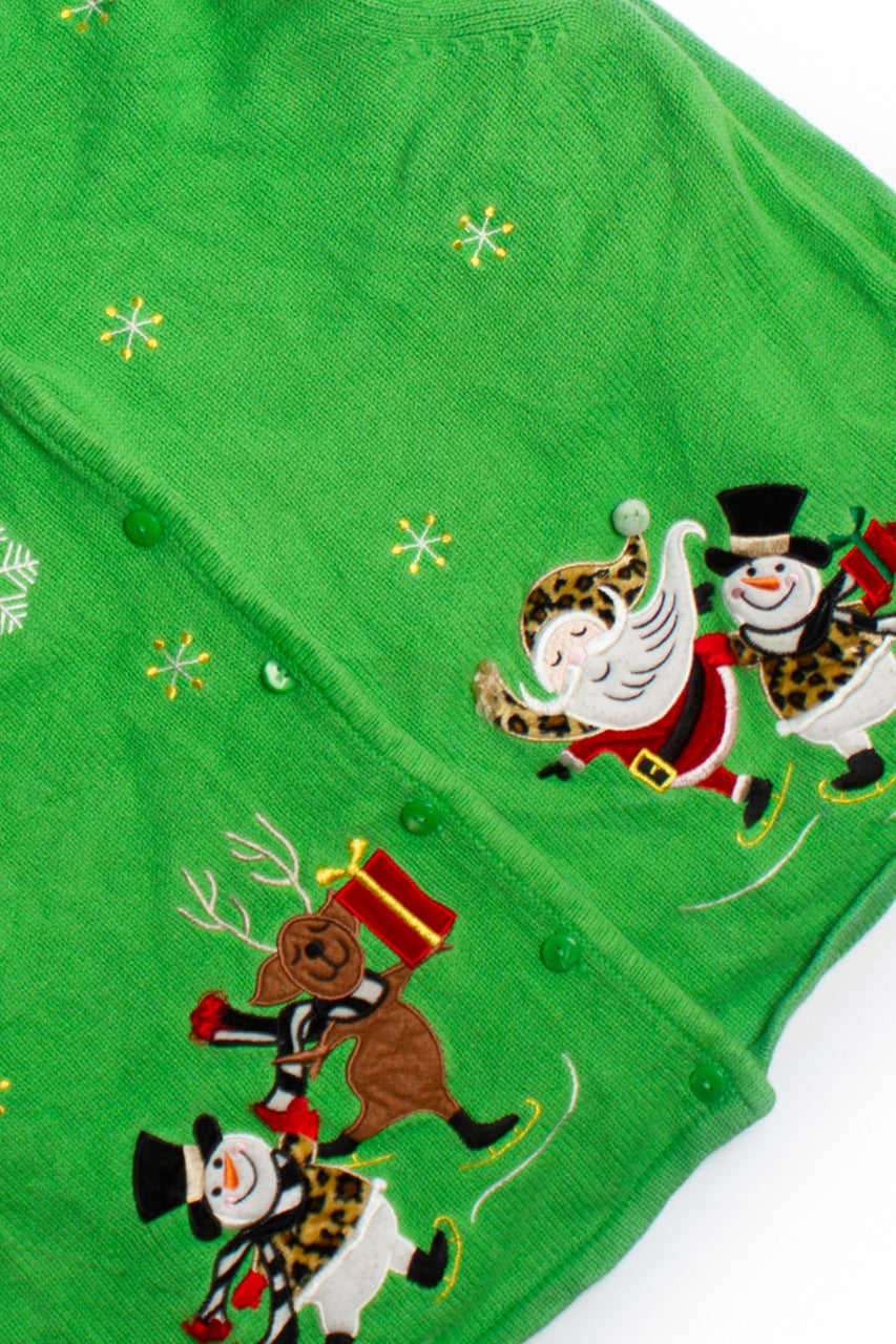 Green Ugly Christmas Cardigan 60488
