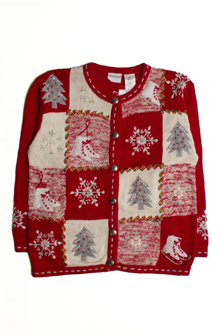 Red Ugly Christmas Cardigan 60493
