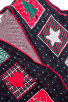 Black Ugly Christmas Vest 60502