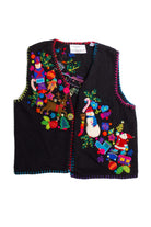 Black Ugly Christmas Vest 60504