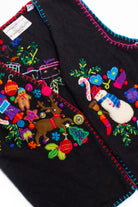 Black Ugly Christmas Vest 60504