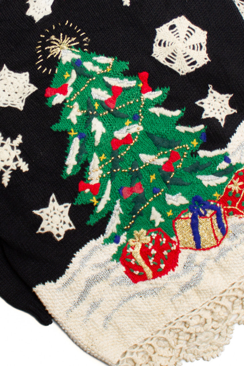 Black Ugly Christmas Sweater 60508