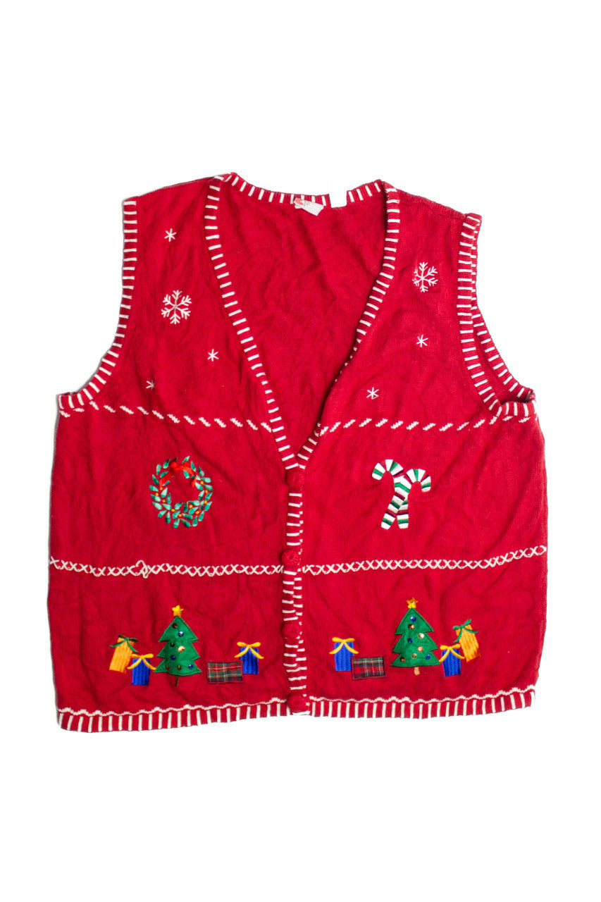 Red Ugly Christmas Vest 60528