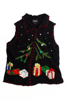 Black Ugly Christmas Vest 60546