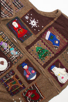 Brown Ugly Christmas Vest 60559
