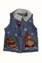 Blue Ugly Christmas Vest 60585