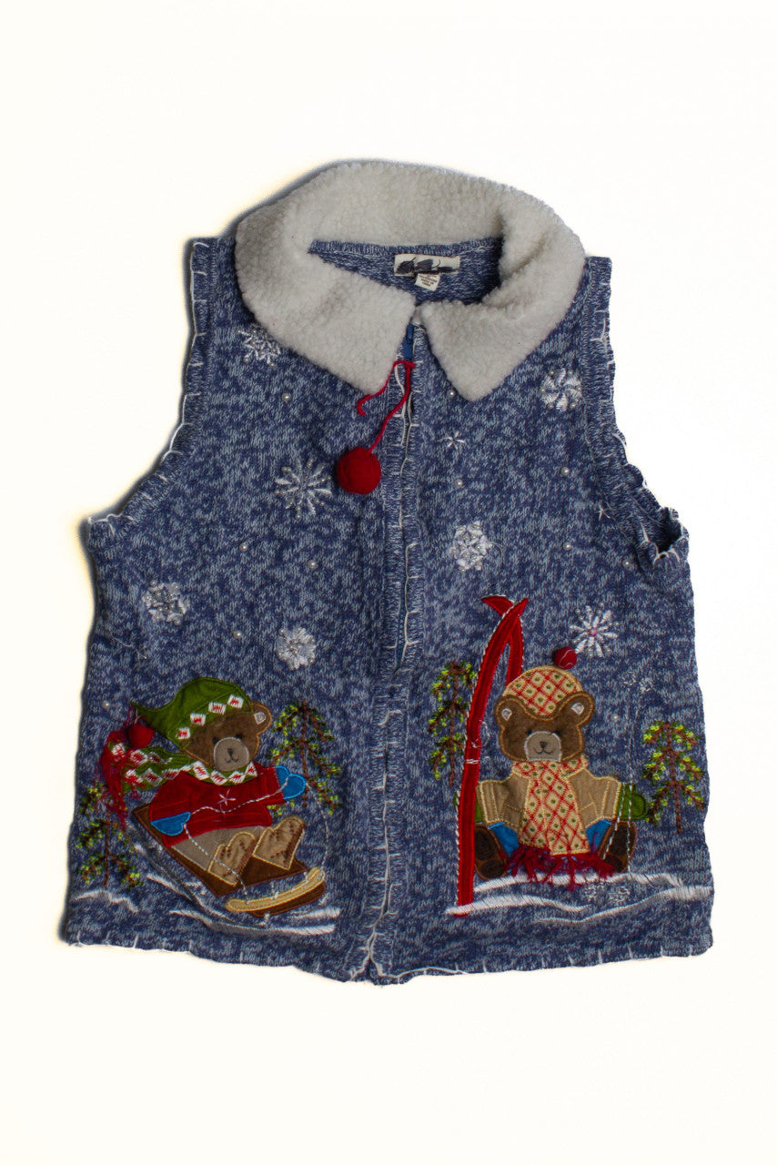 Blue Ugly Christmas Vest 60585