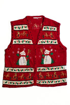 Red Ugly Christmas Vest 60586