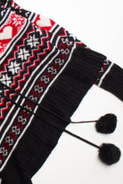Black Ugly Christmas Hooded Sweater 60593