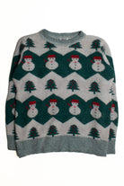 Snowman Patterned Ugly Christmas Sweater 60596