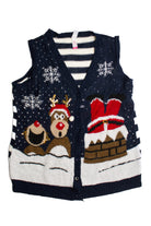 Blue Ugly Christmas Vest 60600
