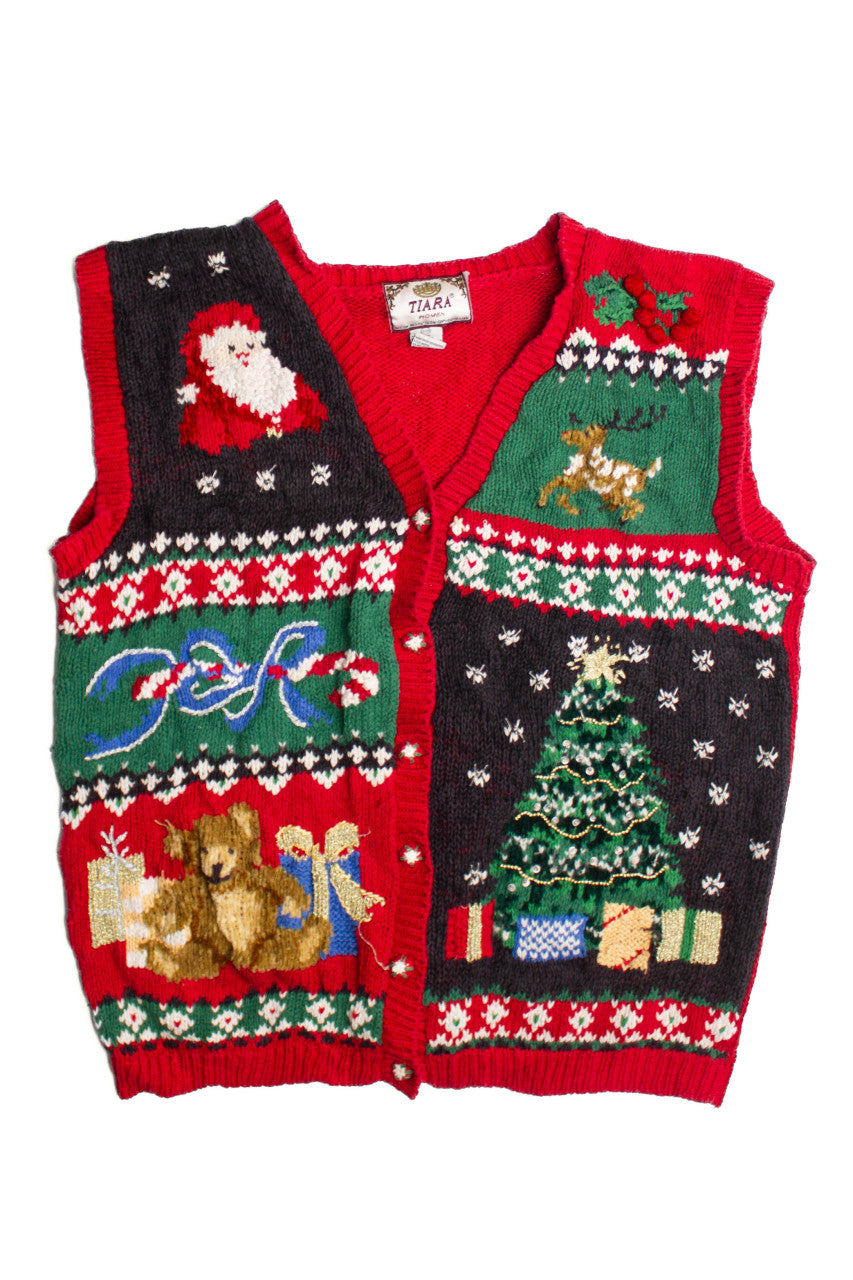 Red Ugly Christmas Vest 60601