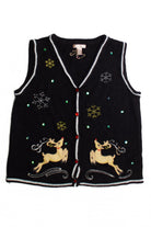 Black Ugly Christmas Vest 60603