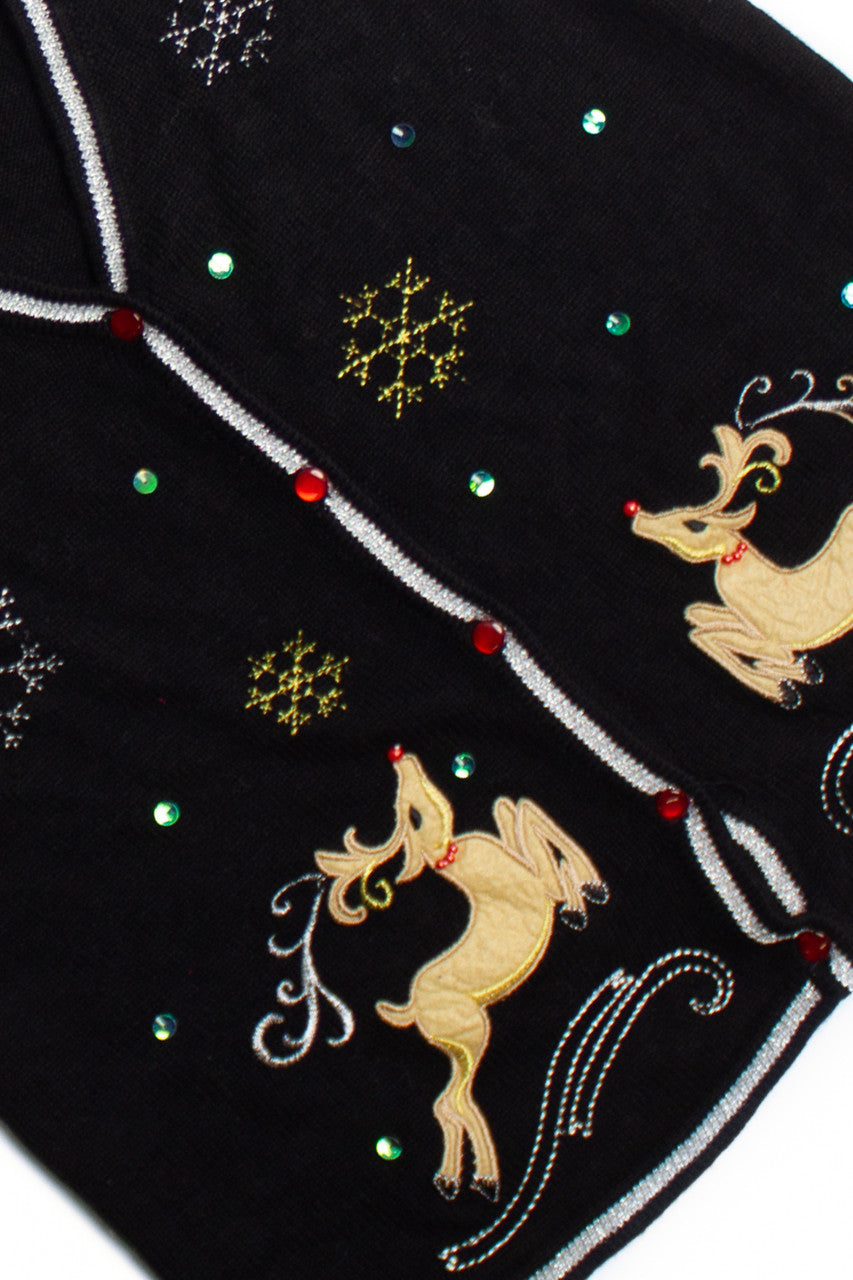 Black Ugly Christmas Vest 60603
