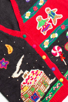 Black Ugly Christmas Vest 60604