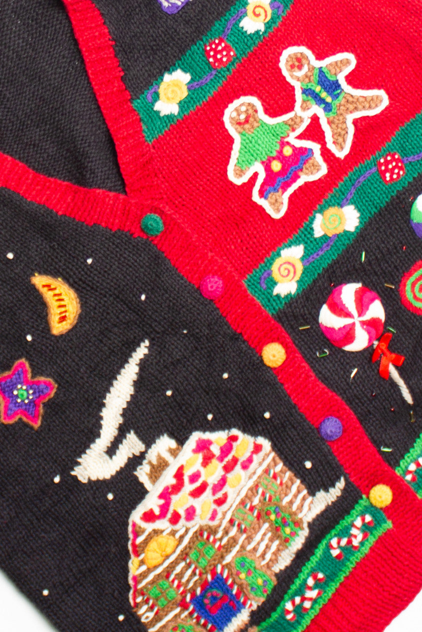 Black Ugly Christmas Vest 60604
