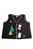 Black Ugly Christmas Vest 60605