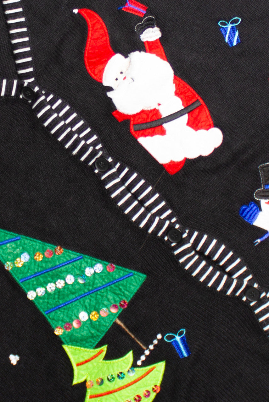 Black Ugly Christmas Vest 60605